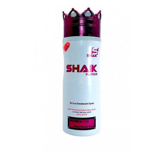 ДЕЗОДОРАНТ SHAIK W 112 (LACOSTE POUR FEMME) 200 ML