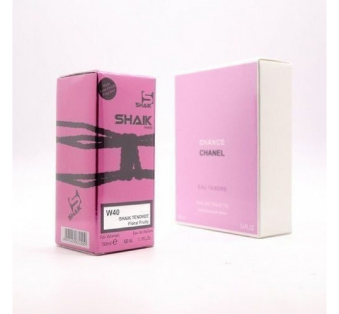 SHAIK W 40 (CHANEL CHANCE EAU TENDRE FOR WOMEN) 50ml