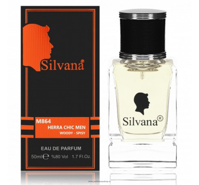 SILVANA M864 HERRA CHIC MEN (CAROLINA HERRERA CHIC FOR MEN) 50 ML
