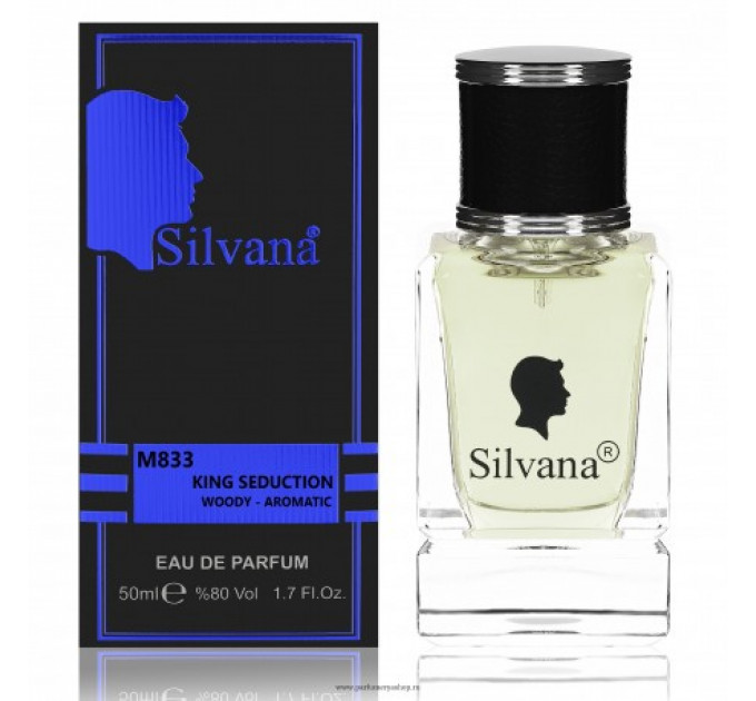 SILVANA M833 KING SEDUCTION  (ANTONIO BANDERAS KING OF SEDUCTION MEN) 50 ML 
