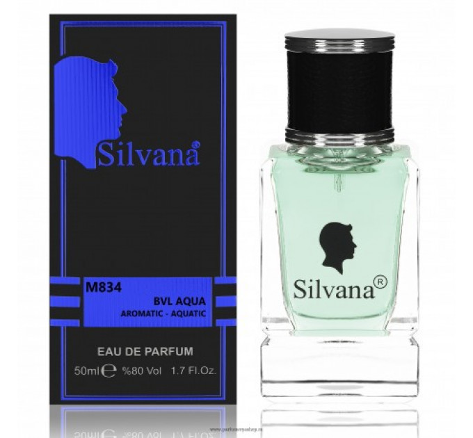 SILVANA M834 BVL AQUA (BVLGARI AQUA MEN) 50 ML