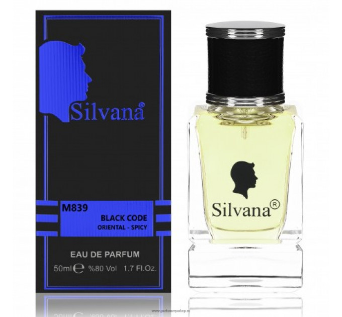 SILVANA M839 BLACK CODE (GIORGIO ARMANI BLACK CODE) 50 ML