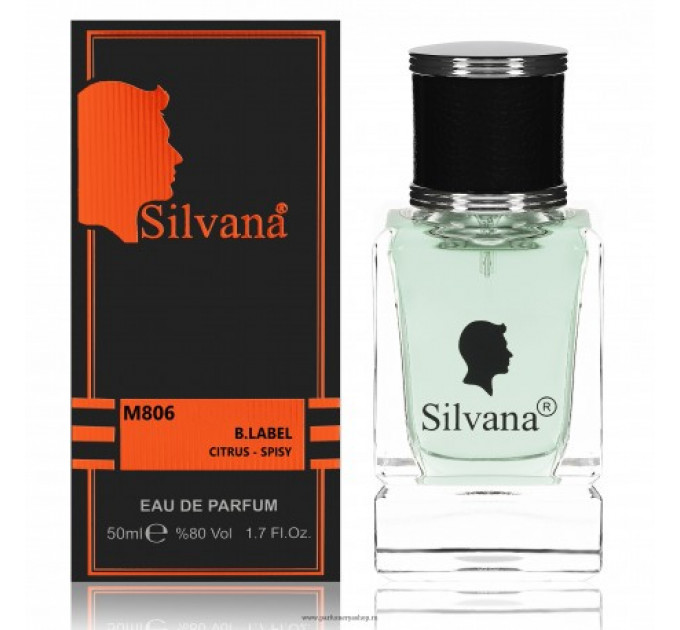 SILVANA M806 B. LABEL (GIVENCHY BLUE LABEL POUR HOMME) 50 ML